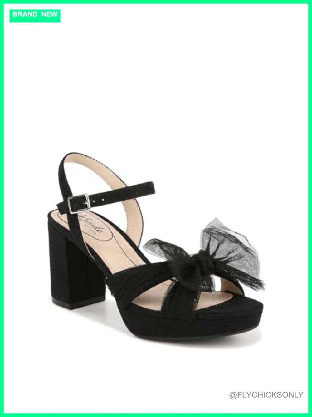 Faux Leather Heeled Sandals Ankle Strap Round Open Toe Dress